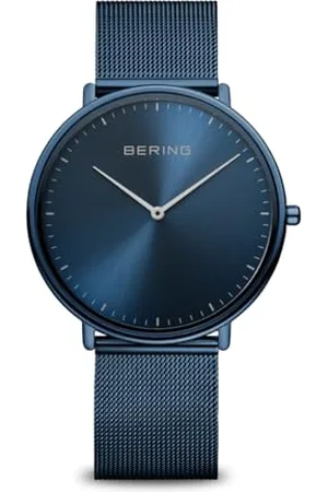 Bering Unisex zegarek kwarcowy Movement - Ultra Slim Collection ze stali nierdzewnej i szkiełkiem szafirowym 15739-397, , bransoletka