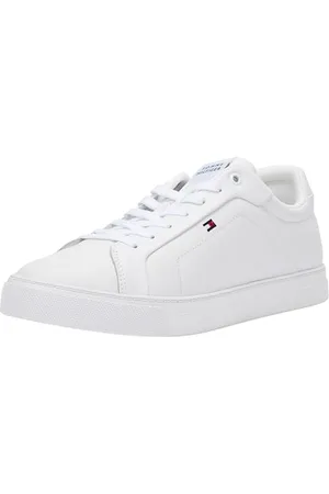 Tommy Hilfiger Męskie buty sportowe ICON Court LTH Flag ESS FM0FM05317, białe, 45 EU, , 44 EU