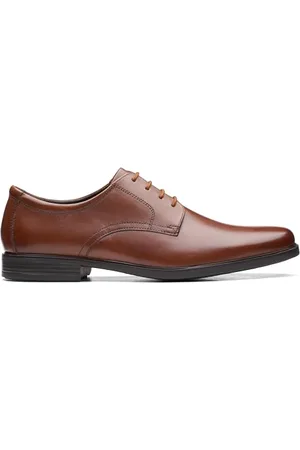 Clarks Męskie buty Howard Walk Oxford, brązowy - - 42 EU