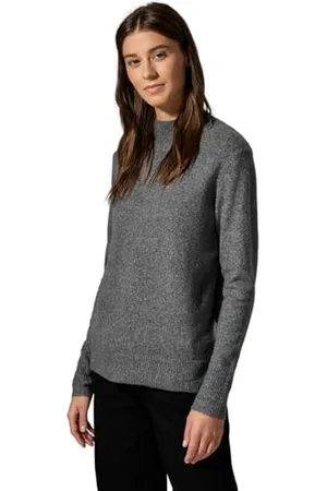CECIL EOS_High Collar Rib Mix sweter, , XL