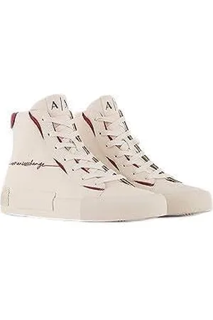 Armani Exchange Damskie buty sportowe Contrast Logo Line, High Top Sneaker, , 41 EU