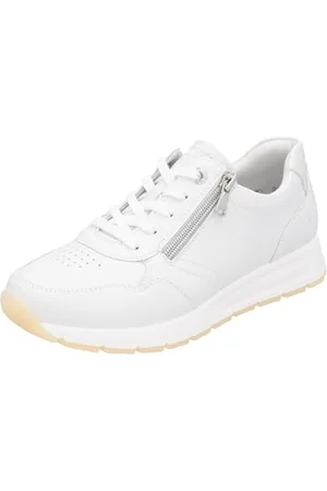 Remonte Damskie buty sportowe D2G01 Low, białe, 40 EU, , 40 EU