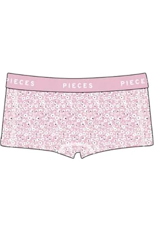 Pieces® Bokserki damskie Pclogo Lady Boxs/AOP Noos Bc szorty kąpielowe, , XL