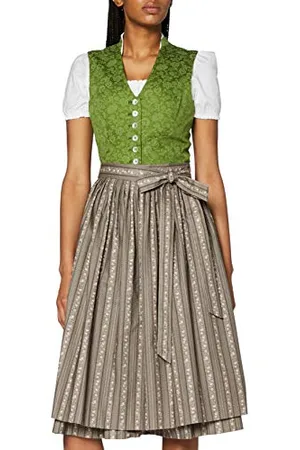 BERWIN & WOLFF TRACHT FOLKLORE wiejski domek damski Dirndl sukienka 806029