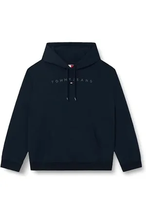 Tommy Hilfiger Damska bluza z kapturem TJW REG TONAL LINEAR EXT DW0DW20304, , 5XL, , 5XL duże rozmiary
