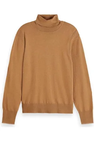 Scotch&Soda Core Roll Neck luźny sweter, , L