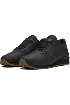 PUMA Unisex ST Runner V4 L Sneaker, czarno-mocna szara guma, 38 EU, Czarna mocna szara guma, 39 EU