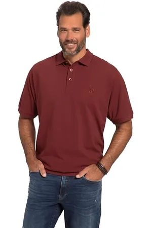 JP 1880 Odzież męska Big & Tall Plus Size L-8XL Belly Fit Cotton Piqué koszulka polo 712617, , 6XL
