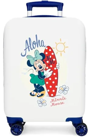 Disney Joumma Walizka kabinowa Mickey i Minnie wielokolorowa 33 x 50 x 20 cm sztywna 2 kg zamek szyfrowy z boku ABS 2 kg 33 l bagaż podręczny, Talla única, walizka kabinowa