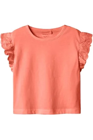 NAME IT Dziewczęce Nmfhrejaine Capsl Short Nreg Top Pb, , 86
