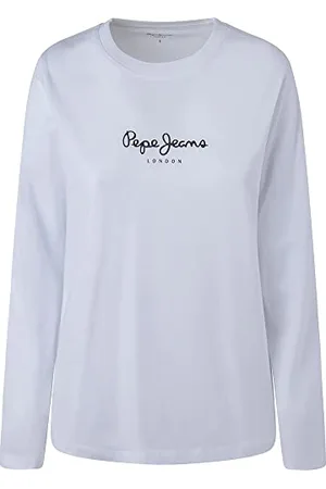 Pepe Jeans Camille L/S Koszulka damska, Biały, XS