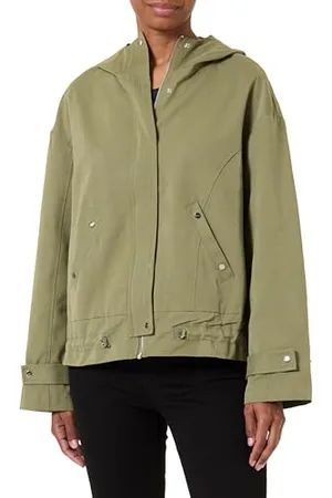 Street one Damska kurtka F202040, letnia khaki, regularna, , Rozmiar uniwersalny
