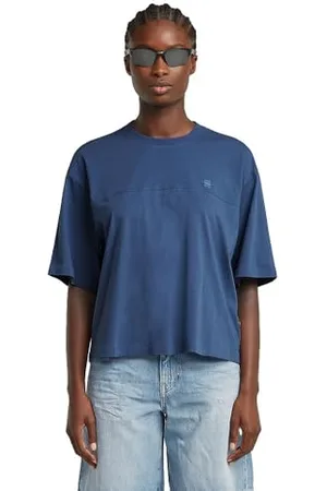 G-Star Damska koszulka pozioma Seam Loose R T Wmn, , XS