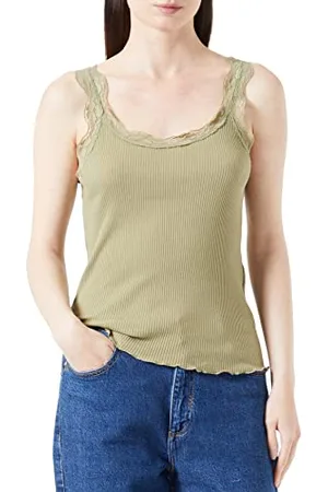 ONLY Onlmichela Lace Sl JRS Top damski, , XXS