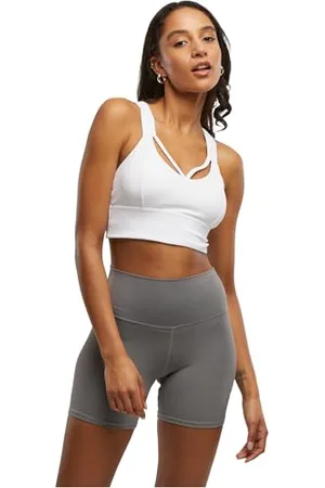 Urban classics Damski sportowy biustonosz damski sportowy z wyjmowanymi wkładkami i skrzyżowanymi ramiączkami, rozmiary XS - XL, , XS