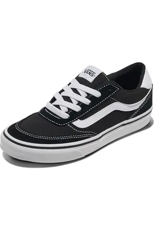Vans Damskie trampki Brooklyn Ls, zamsz/płótno czarne/białe, 4 UK, , 36.5 EU