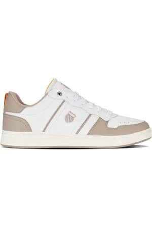 K-Swiss Męskie buty sportowe Lozan Match LTH, białe/taupe/S White, 40 EU, White Taupe S White, 40 EU