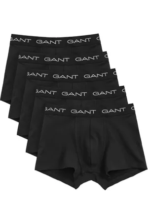 GANT Bokserki męskie, 5 sztuk, czarne, standardowe (5 sztuk), , Rozmiar uniwersalny