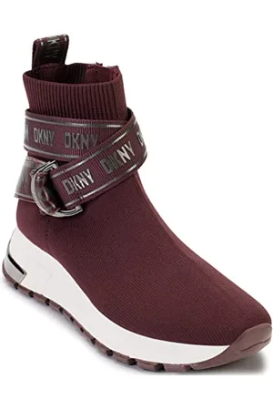DKNY Damskie trampki K3240382-bdx-8.5, bordowe, 6,5 UK, , 39.5 EU