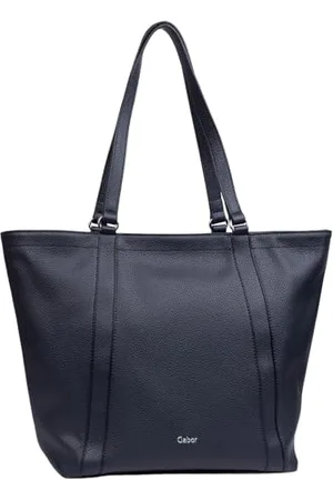 Gabor Bags Bessy damska torba na ramię z zamkiem błyskawicznym, duża, niebieska, , Classic