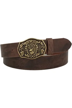 MGM Unisex pasek do stroju ludowego z paskiem jelenia, , 110, , 110
