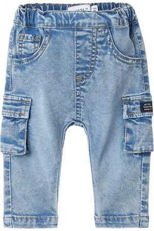 NAME IT Nbmben Baggy Cargo Jeans 2727-Yb Noos, , 68