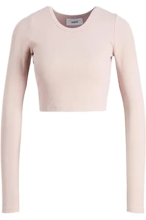 JACK & JONES JXFELINE LS Rib Tee NOOS, , S