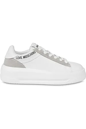 Moschino POLJA15525G0MIA510A40, damskie buty sportowe, białe, 40 EU, , 40 EU