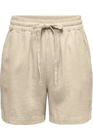 JDY Say Hw Linen String WVN Noos szorty damskie, , XL