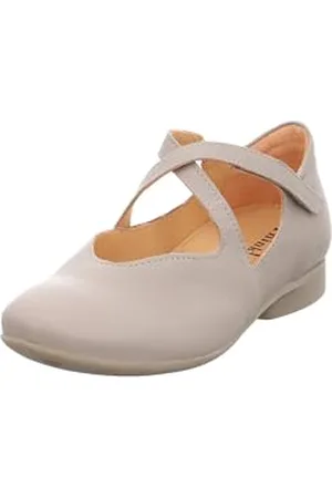 Think! Damen GUAD2 chromfrei gegerbte nachhaltige Halbschuhe, SCHLAMM 2020