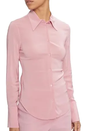 Pinko Przestępca Koszula Georgette Stretch, , 30
