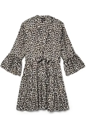 VERO MODA Vmmelba 3/4 Short Belt Dress WVN Ga Noos, , S