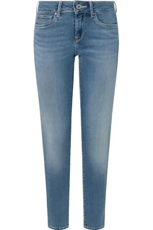 Pepe Jeans Damskie dżinsy skinny Lw, niebieskie (Denim-MI6), 33W / 30L, , 33W / 30L