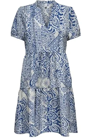 ONLY Damska sukienka Onlnova Life Elite S/S Thea AOP, , M