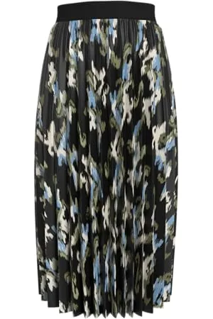 VILA Vinitban Print Midi Skirt - Noos, , XS