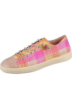 Think! Damen TURNA chromfrei gegerbte nachhaltige Halbschuhe, FUXIA/KOMBI 9030