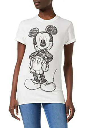Disney Damski t-shirt Mickey Forward Sketch