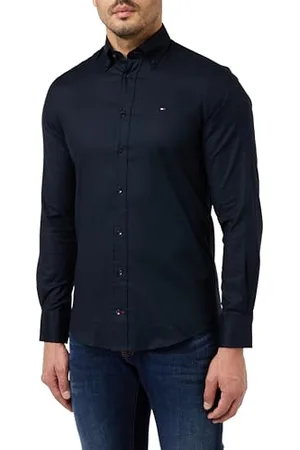 Tommy Hilfiger Męska koszula Oxford Regular Fit z długim rękawem, , 36