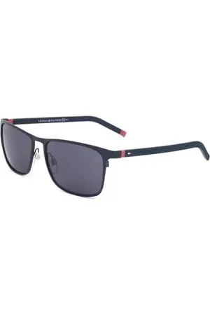 Tommy Hilfiger TH 1716/S Okulary Słoneczne WIR MATTE BLUE RED 57/16/145 Mężczyzna