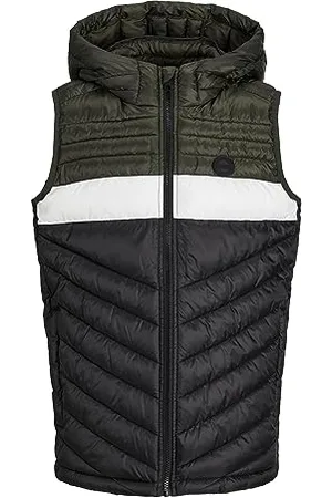 JACK & JONES JACK&JONES JUNIOR Jjehero kamizelka chłopięca z kapturem Noos Jnr, , 140