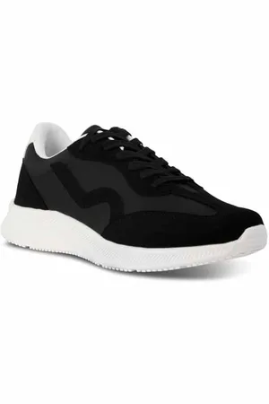 Regatta Męskie morskie buty trekkingowe w stylu retro, sznurowane buty turystyczne, rozmiar 38, czarne, , 39 EU