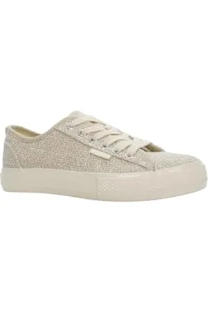 Lumberjack RAVENNE Damskie sznurowane buty, Ecru/Gold, 39 EU, , 39 EU