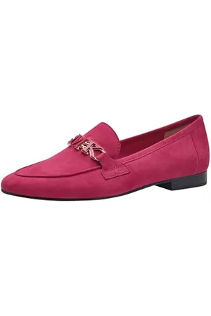 Marco Tozzi Damskie by GMK, skóra, Feel ME wkładka, miękka wyściółka wewnętrzna, 2-84200-42 pantofle, różowe, rozmiar 41 EU, , 41 EU