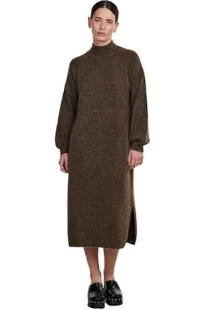 Y.A.S Balis LS Funnel Knit Dress S. NOOS, , S