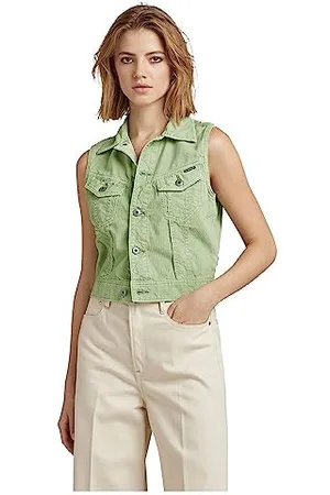 G-Star RAW Slim Denim Vest kurtka damska, , M
