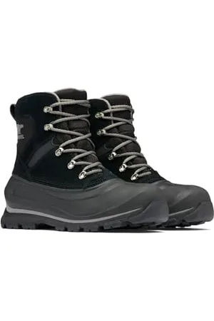 sorel Buxton Lace Boot WP Wodoodporne śniegowce Mężczyźni, Black/Quarry, 41 EU
