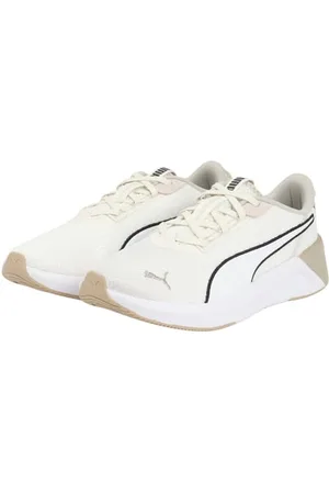 PUMA Damskie buty SOFTRIDE Harli WNS Hybrid Skins Road Running Shoe, Warm White-Desert DUST, 6 UK, , 39 EU