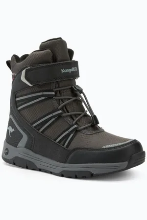 KangaROOS K-MJ Eldora EV RTX, Buty śnieżne, Jet Black/Steel Grey, 28 EU, , 28 EU