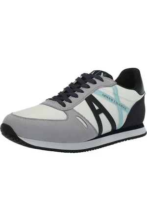 Armani Exchange Rio, Essential, Side Logo Sneakersy męskie, Navy Op White, 40 EU