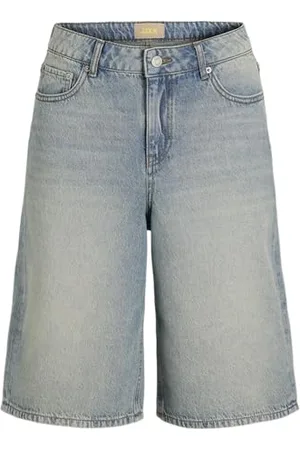 JACK & JONES Jxlaura Long Mw Denim Shorts DNM Sn, , L